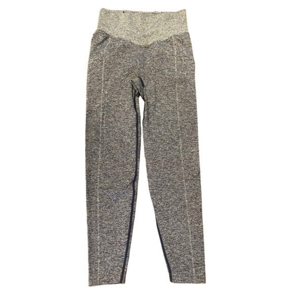 Victoria's Secret PINK Blue &‎ Grey Marl Seamless Classic High Waist Leggings